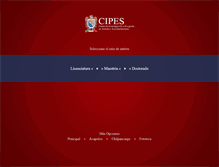Tablet Screenshot of cipes.uagro.mx